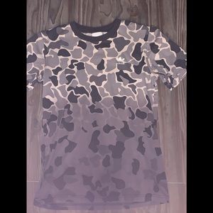 Adidas black camo shirt